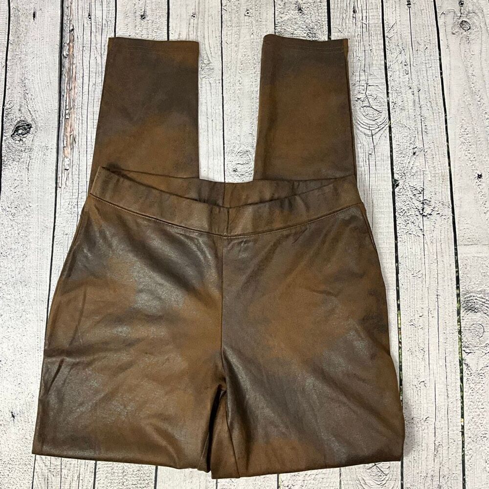 RAFAELLA Faux Suede Leggings